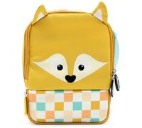 Déglingos Sac à dos enfant isotherme Cyranos le Renard 2 compartiments PEVA 26 cm Moutarde
