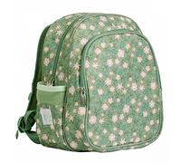 A Little Lovely Company – Sac à dos isotherme enfant Fleurs Sauge avec poche isotherme