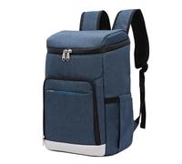 Sac à dos isotherme pour pique-nique, épais, étanche, grand sac thermique, réfrigérateur frais, livraison de sac - Blue-S[F675]