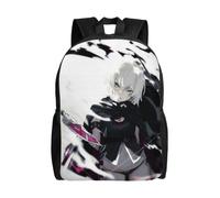 Sac à dos Jack l'Éventreur, imprimé en 3D, style dessin animé, idéal pour les voyages ou les loisirs - SYS424 Noir