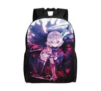 Sac à dos Jack l'Éventreur, imprimé en 3D, style dessin animé, idéal pour les voyages ou les loisirs - SYS299 Noir