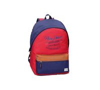 Sac à dos Jake Pepe Jeans ref 41456 Bleu-rouge