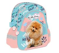 Sac À Dos Jardin D'enfants Mon Petit Ami Chien Fluffy