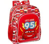 SAC À DOS JUNIOR ADAPTABLE CARS "LETS RACE" - Sac à dos officiel avec personnages préférés, durable et résistant - Design coloré et attrayant - Personnages officiels préférés, spacieux et fonctionnel