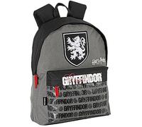 Sac à Dos Junior - Harry Potter - Bravery - Noir et Gris - 42,5 cm - Trolley Adaptable