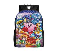 Sac à dos K-Kirbys pour femmes et hommes, imperméable, pour l'école, le collège, sac à dos imprimé avec dessin animé 4