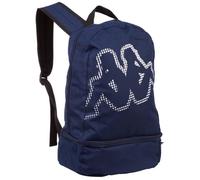 Sac à Dos - Kappa - Marine - 100% Polyester - Dos Rembourré - Poche Avant Zippée