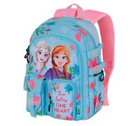 Sac à dos - KARACTERMANIA - Haru - La Reine des Neiges (Frozen) - Bleu - 2 compartiments, panneau avant valise
