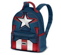 Sac Ã dos Karactermania Marvel Captain America Coura Bleu 29x24,5x15 cm
