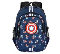 Sac Ã dos Karactermania Marvel Captain America Plus Brave Bleu 44x34x21 cm