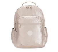 Sac à dos - Kipling - Basic Plus Seoul - Beige - Style Metallic Glow - Compatible A4