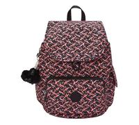 Sac à dos - KIPLING - Basic Print City Pack Mini - Noir/Rose - 100% Polyester - 26x32x17 cm
