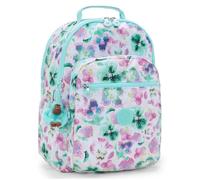 Sac à Dos - KIPLING - Seoul COLLEGE - 44 CM - Aqua Blossom - Ergonomique et Zippé