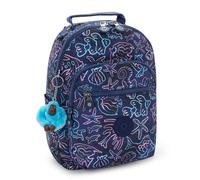 Sac À Dos Kipling Seoul S 35 Cm Bleu / Multicolore / Bleu TU