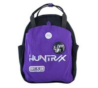Sac à dos KPop Demon Hunters Huntrix, cartable enfant, violet | Sac à dos enfant fermeture magnétique, logo Huntrix holographique, badges inclus, trousse kpop assortie, nylon