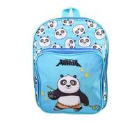 Bagtrotter - Kung Fu Panda - Sac à Dos Scolaire 31 cm - Bleu - 1 Compartiment zippé - 1 Poche Zippée - Bretelles Matelassées - 24x8x31 cm - Matière Polyester - Sac à Dos Scolaire Maternelle