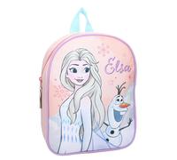 Sac à dos - LA REINE DES NEIGES 2 - It's All Magic - Rose - Enfant - Zippée
