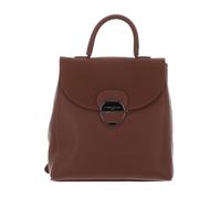 Sac à dos - LANCASTER - Foulonne Pia Backpack M - Cuir de vache - Marron - 23,5x25x9 cm