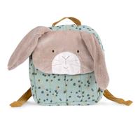 Sac à dos lapin sauge Trois petits lapins (personnalisable)