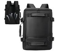 Sac à dos laptop Sangle réglable multicouche grande capacité pour PC | Sac Bandoulière Décontracté Sangle réglable, Portable 39,6 cm, Chargeur, Classeur, Tablette, Casque, Hom