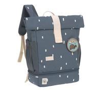 Sac à dos - LASSIG - Happy Prints Mini Rolltop - Bleu gris - 22x34x12 cm - Enfant mixte