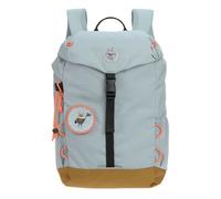 Sac à dos - LASSIG - Nature Big Outdoor - Bleu clair - Jaune moutarde - Mixte enfant