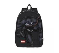Sac à dos lavable rétro Venom Marvel Spider Man Venom pour femmes et enfants, ideal pour le quotidien, ideal pour le campus Noir
