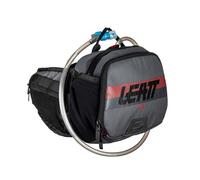 Sac À Dos LEATT Hydration Core 1.5 Graphite Gris Rouge 5L Avec Sac À Eau 1,5L