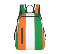 Sac à dos léger avec drapeau de la Côte d'Ivoire Élégant et durable pour les trajets quotidiens, les voyages, le shopping et l'école