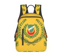 Sac à dos léger et décontracté avec drapeau du sultan de Kedah - Grande capacité