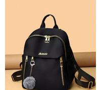 Sac à dos léger et décontracté, résistant à l'eau, avec imprimé lettres. Livré avec un accessoire pendentif. Convient aux diplômés, adolescentes, étudiants de l'université (de la première année à la d