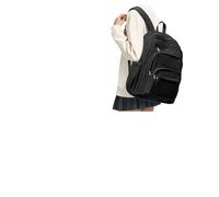 Sac à dos léger et résistant à l'eau pour ordinateur portable, sac à dos décontracté pour l'école, le secondaire, sac à livres pour adolescentes, filles, garçons, femmes, hommes, b-noir, L, Sac à dos