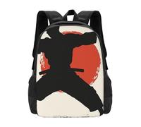 Sac à dos léger imprimé fleurs nature coucher de soleil pour hommes, femmes, enfants, voyage, ordinateur portable, sac à dos pour l'école, la randonnée, le camping, le travail, Imprimé Karaté Hommes