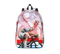 Sac à dos léger imprime M-Mathieu-Van-Der-Poel, nouveau modèle tendance Noir