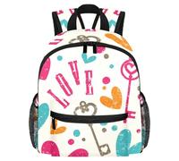 Sac à dos léger pour enfants de 3 à 8 ans - Motif chouette - Acquérir la sagesse, Multicolore 10., 25.4x10x30 CM/10x4x12 in