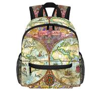 Sac à dos léger pour enfants de 3 à 8 ans - Motif chouette - Acquérir la sagesse, Multicolore 3., 25.4x10x30 CM/10x4x12 in