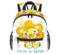 Sac à dos léger pour enfants de 3 à 8 ans - Motif chouette - Acquérir la sagesse, Multicolore 9., 25.4x10x30 CM/10x4x12 in