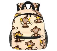 Sac à dos léger pour enfants de 3 à 8 ans, motif coccinelle, cercle, Multicolore 13., 25.4x10x30 CM/10x4x12 in