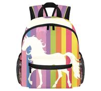 Sac à dos léger pour enfants de 3 à 8 ans, motif mer, ancres, vagues, éclaboussures, Multicolore 12., 25.4x10x30 CM/10x4x12 in