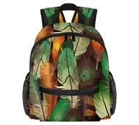 Sac à dos léger pour enfants de 3 à 8 ans Motif petit ours romantique, Multicolore 4., 25.4x10x30 CM/10x4x12 in