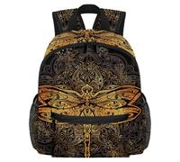 Sac à dos léger pour enfants de 3 à 8 ans, style indien vintage, bohème, Multicolore 3., 25.4x10x30 CM/10x4x12 in