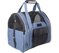 Sac à dos Lenie bleu. taille 36 x 32 x 32 cm. pour chien. max 7 kg.-Flamingo Pet Products 50,000000 Bleu