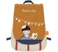 Sac à dos Les copains d'abord Chien (personnalisable)