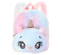 Sac à Dos Licorne en Peluche, Grande Capacité, pour Garçons et Filles | Polyester Confortable, Style, Usage Multifonction, Format Pratique, pour Sorties et École, Coloris Adorable