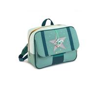 Sac à dos - LILLIPUTIENS - Magic Joe - Couleur principale: Blanc - Couleur(s): Vert - Mixte