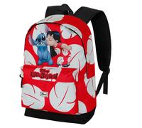 Lilo et Stitch Kiss-Sac à Dos HS Fan 2.2, Rouge, 31 x 44 cm, Capacité 24 L