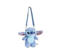 ARTESANÍA CERDÁ – Sac peluche Stitch original – Doux, rembourré, design 3D – Bleu