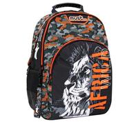 Sac à dos Lion Animal Planet Africa Wild 45 CM - 2 Cpt