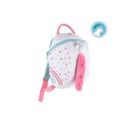 LittleLife Unicorn Toddler Backpack with Safety Rein, Sac à Dos Licorne avec rêne de sécurité Mixte Enfant, Blanc, Taille Unique
