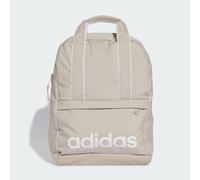 Sac à dos logo linéaire adidas Essentials Beige / White 1 Taille